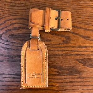 Louis Vuitton authentic Mini Luggage tag set
